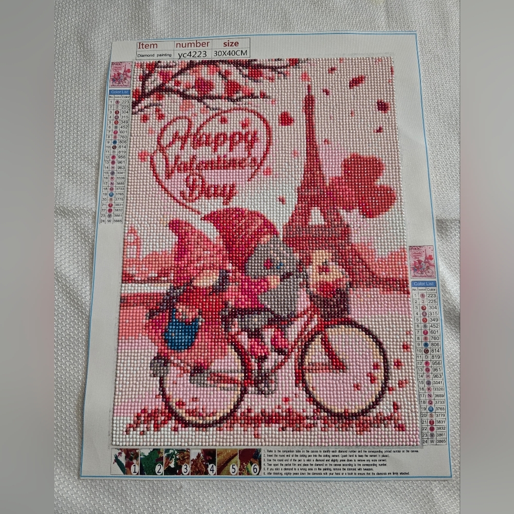 ❤️FINAL SALE- 30cm×34cm (12in×16in) Finished Diamond Painting